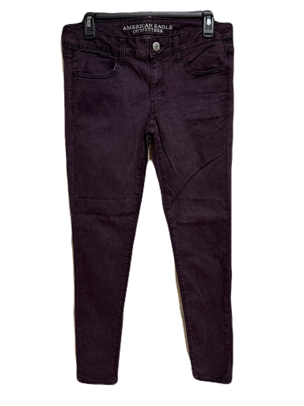 Plum American Eagle Skinny Super Stretch Jegging